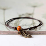 Bracelet Plant Flower Jingdezhen Ceramic Beaded – Jewelry Gift Ideas — 1