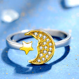 Star-Shaped Moonstone Diamond Fingers – Gift Ideas — 1