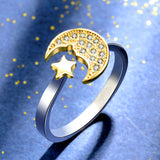 Star-Shaped Moonstone Diamond Fingers – Gift Ideas — 2