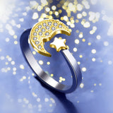 Star-Shaped Moonstone Diamond Fingers – Gift Ideas — 4