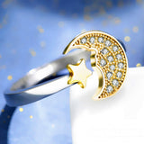 Star-Shaped Moonstone Diamond Fingers – Gift Ideas — 3