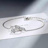 Temperament Sterling Silver Double Ring Bracelet – Jewelry Gift Ideas — 4