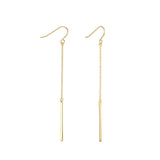 Simple Earrings Long Chain Ear Hook Earrings – Everyday Gifts — 5