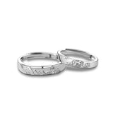 Shanmeng Eachother Sterling Silver Couple Ring – Gifts for Couples — 6