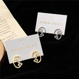 Hollow Portrait Earrings Sweet Girl Earrings – Gifts for Kids — 6