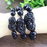 Obsidian Pixiu Couple Bracelet For Men And Women – Jewelry Gift Ideas — 3