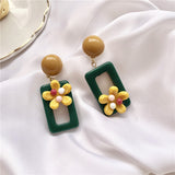 Korea Hyuna Style Cute Daisy Flower Contrast Color – Stylish Gifts — 2