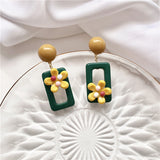Korea Hyuna Style Cute Daisy Flower Contrast Color – Stylish Gifts — 3