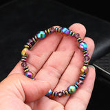 Colored Stone Bracelet New Magnet Hand-Woven – Jewelry Gift Ideas — 3