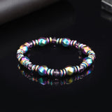 Colored Stone Bracelet New Magnet Hand-Woven – Jewelry Gift Ideas — 1