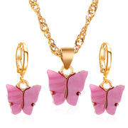 Multicolor Acrylic Sheet Butterfly Small Fresh – Jewelry Gift Ideas — 2