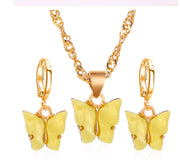 Multicolor Acrylic Sheet Butterfly Small Fresh – Jewelry Gift Ideas — 5
