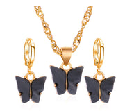 Multicolor Acrylic Sheet Butterfly Small Fresh – Jewelry Gift Ideas — 12