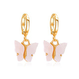 Multicolor Acrylic Sheet Butterfly Small Fresh – Jewelry Gift Ideas — 8