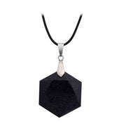 Natural Stone Pendant Six Pointed Star Necklace – Jewelry Gift Ideas — 5