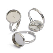 Iron Ring Base Can Be Inlaid With Ring, Adjustable – Meaningful Gifts — 5