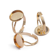 Iron Ring Base Can Be Inlaid With Ring, Adjustable – Meaningful Gifts — 7