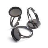 Iron Ring Base Can Be Inlaid With Ring, Adjustable – Meaningful Gifts — 4