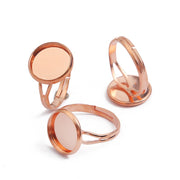 Iron Ring Base Can Be Inlaid With Ring, Adjustable – Meaningful Gifts — 6