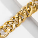 Fashion Trend Thick Chain Single Layer Bracelet – Stylish Gifts — 2