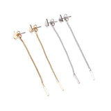 ALong Earrings Female Tassel Earrings Triangle – Gifts for Her — 2