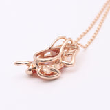 Exaggerated Golden Toad Necklace Female Long – Jewelry Gift Ideas — 3