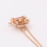 Exaggerated Golden Toad Necklace Female Long – Jewelry Gift Ideas — 2