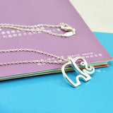 Cute Elephant Pendant Necklace Plating S925 – Jewelry Gift Ideas — 3