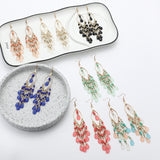 Bohemian Long Tassel Earrings Retro Ethnic Style – Stylish Gifts — 1