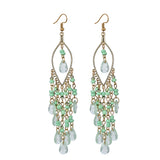 Bohemian Long Tassel Earrings Retro Ethnic Style – Stylish Gifts — 9