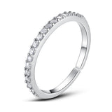 Fold Index Finger Diamond Ring 925 Sterling Silver – Stylish Gifts — 5