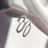 Fold Index Finger Diamond Ring 925 Sterling Silver – Stylish Gifts — 4