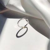 Fold Index Finger Diamond Ring 925 Sterling Silver – Stylish Gifts — 7