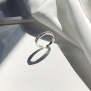 Fold Index Finger Diamond Ring 925 Sterling Silver – Stylish Gifts — 2