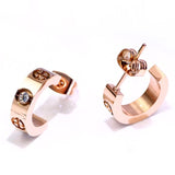 Personalized Rose Gold Super Fairy Earrings – Stylish Gifts — 2