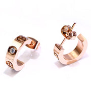 Personalized Rose Gold Super Fairy Earrings – Stylish Gifts — 2