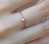 Heart-Shaped Thin Ring For Women Plated With Real Gold – Gifts for Her — 5
