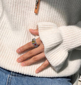 Niche Design Vintage Acrylic Ring Ring Multicolor – Holiday Gift Ideas — 3