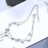 Korean Version Stars Round Bead Double Bracelet Female – Stylish Gifts — 2