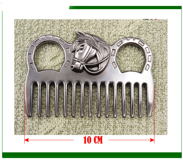 Metal Horse Comb, Pet Comb, Brush. Surface – Gifts for Pet Lovers — 1
