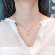Trendy Double-sided Titanium Steel Double-layer Love – Gifts for Her — 5