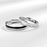 Fashionable English Geometric Open Ring – Stylish Gifts — 3