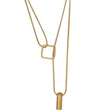 Titanium Steel Temperament Multilayer Clavicle Chain – Everyday Gifts — 2