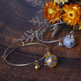Bronze Cloisonne fragrance palace bell Bracelet palace – Stylish Gifts — 8