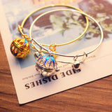 Bronze Cloisonne fragrance palace bell Bracelet palace – Stylish Gifts — 2
