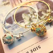 Bronze Cloisonne fragrance palace bell Bracelet palace – Stylish Gifts — 7