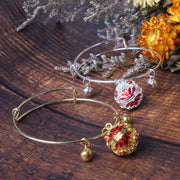 Bronze Cloisonne fragrance palace bell Bracelet palace – Stylish Gifts — 4