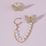 Sweet Pearl Butterfly Earrings – Thoughtful Gifts — 5