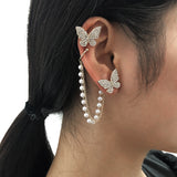 Sweet Pearl Butterfly Earrings – Thoughtful Gifts — 2
