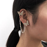 Sweet Pearl Butterfly Earrings – Thoughtful Gifts — 4